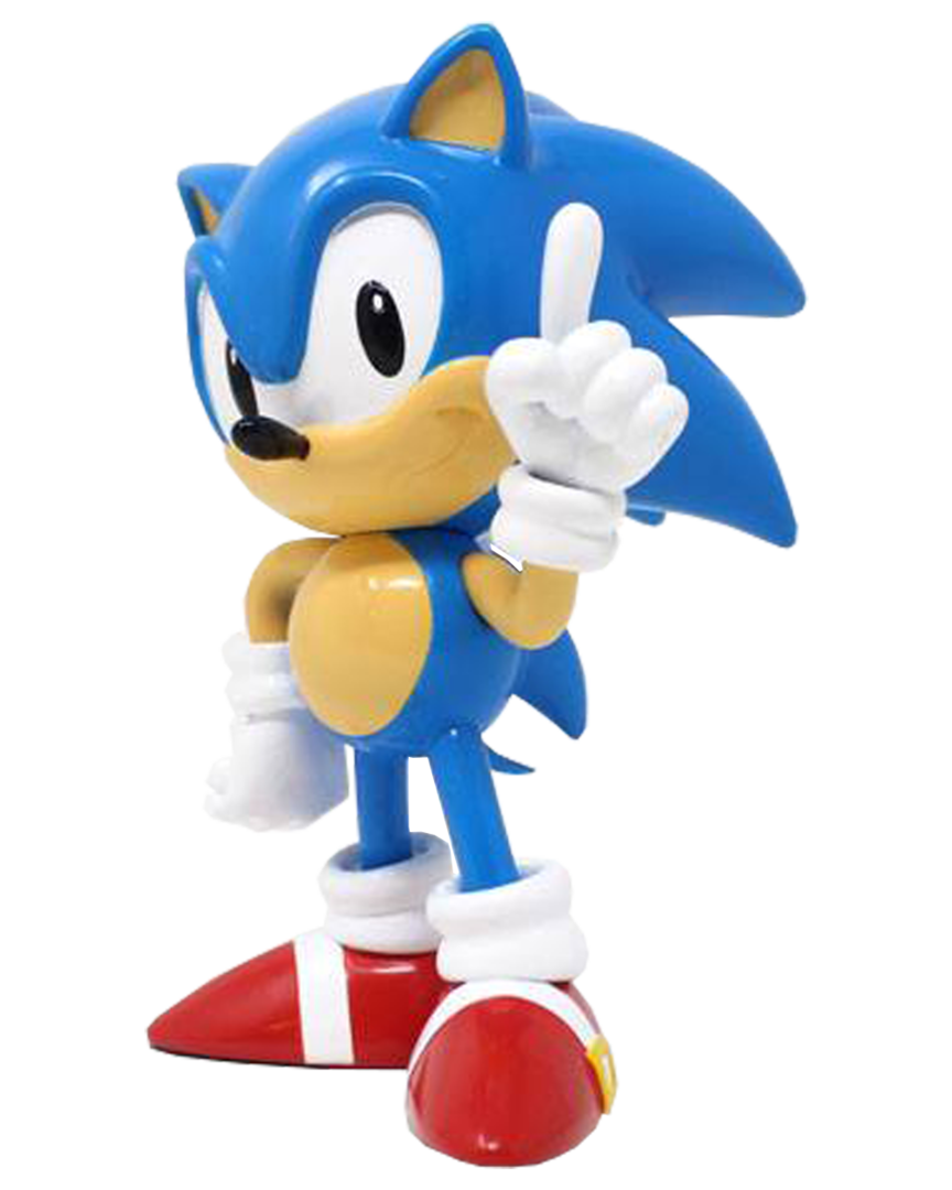 Figura sonic the hedgehog mini icons edición clásica 15cm