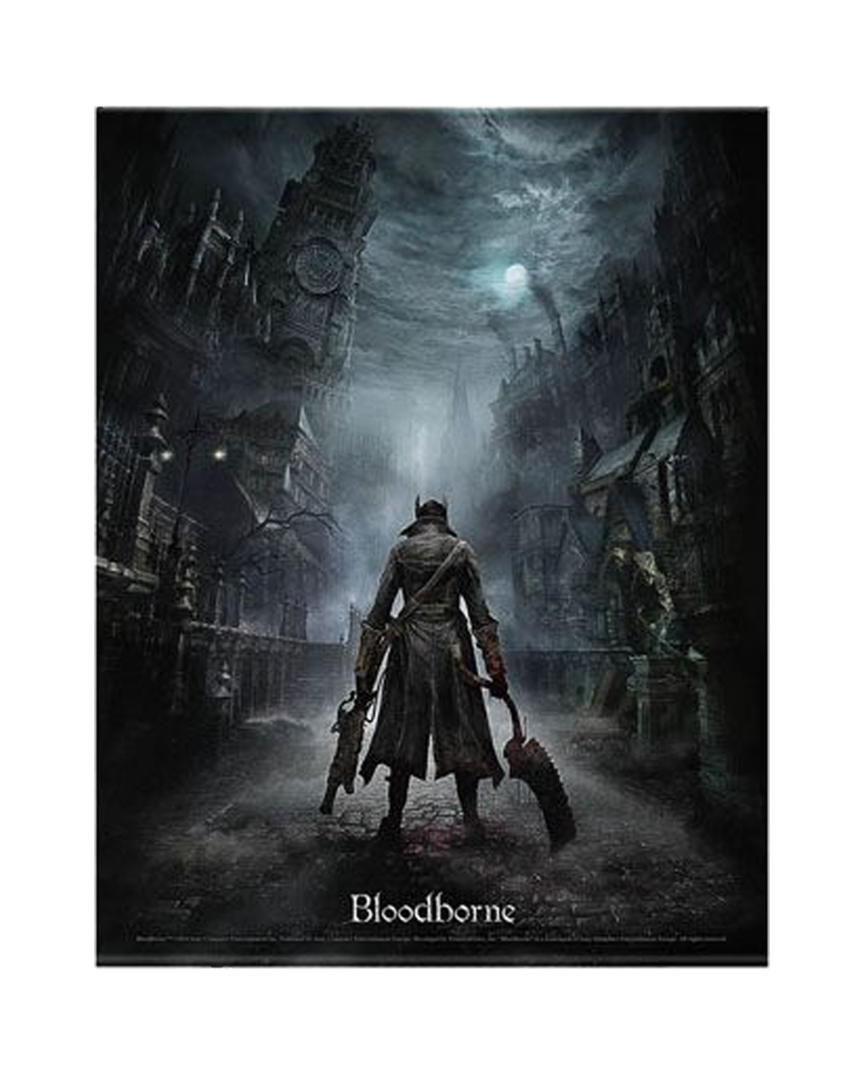 Póster de pared bloodborne