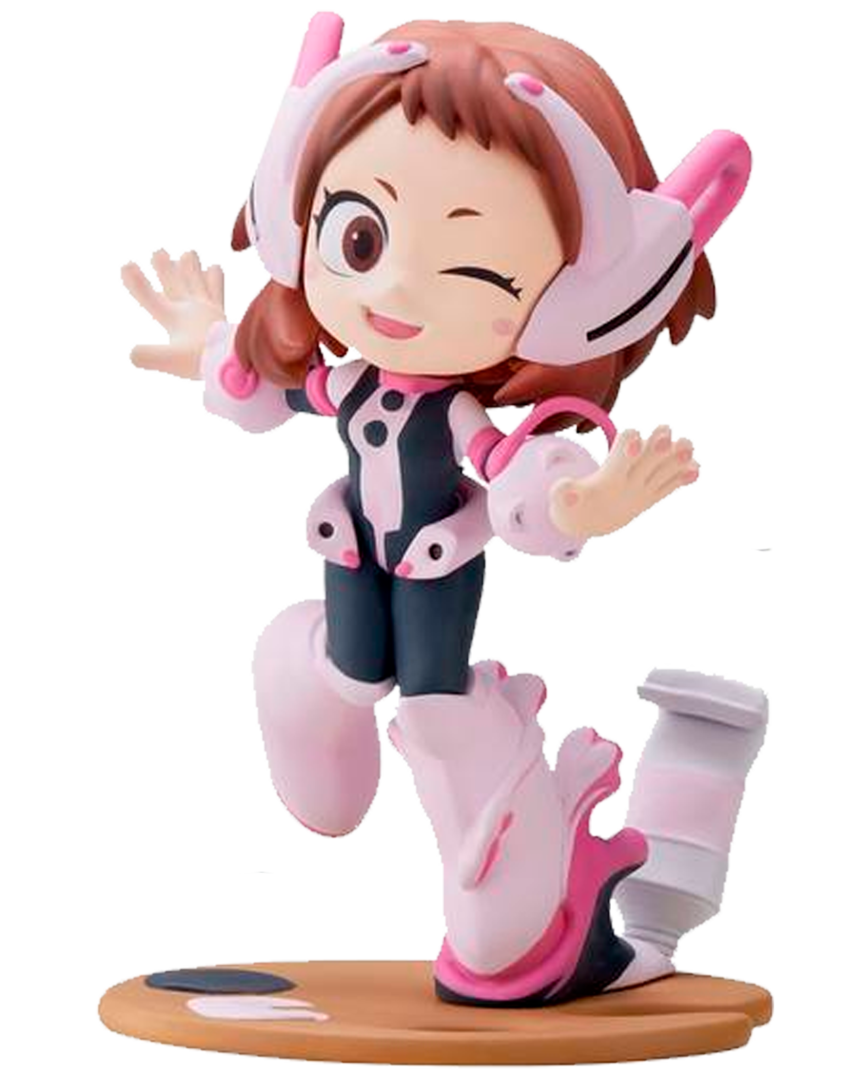 Estatua ochako uraraka palverse my hero academia 11 cm