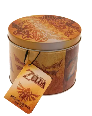 Comprar Caja Regalo Taza + Set de Posavasos TriForce The Legend of Zelda Set de Posavasos