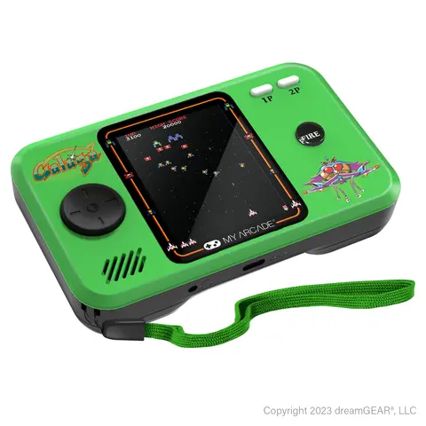 Comprar Consola Pocket Player Galaga My Arcade 2 Juegos 