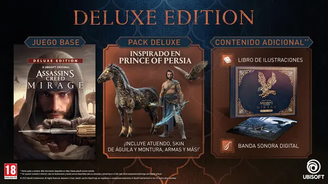 Comprar Assassin's Creed Mirage Edición Deluxe PS4 Deluxe