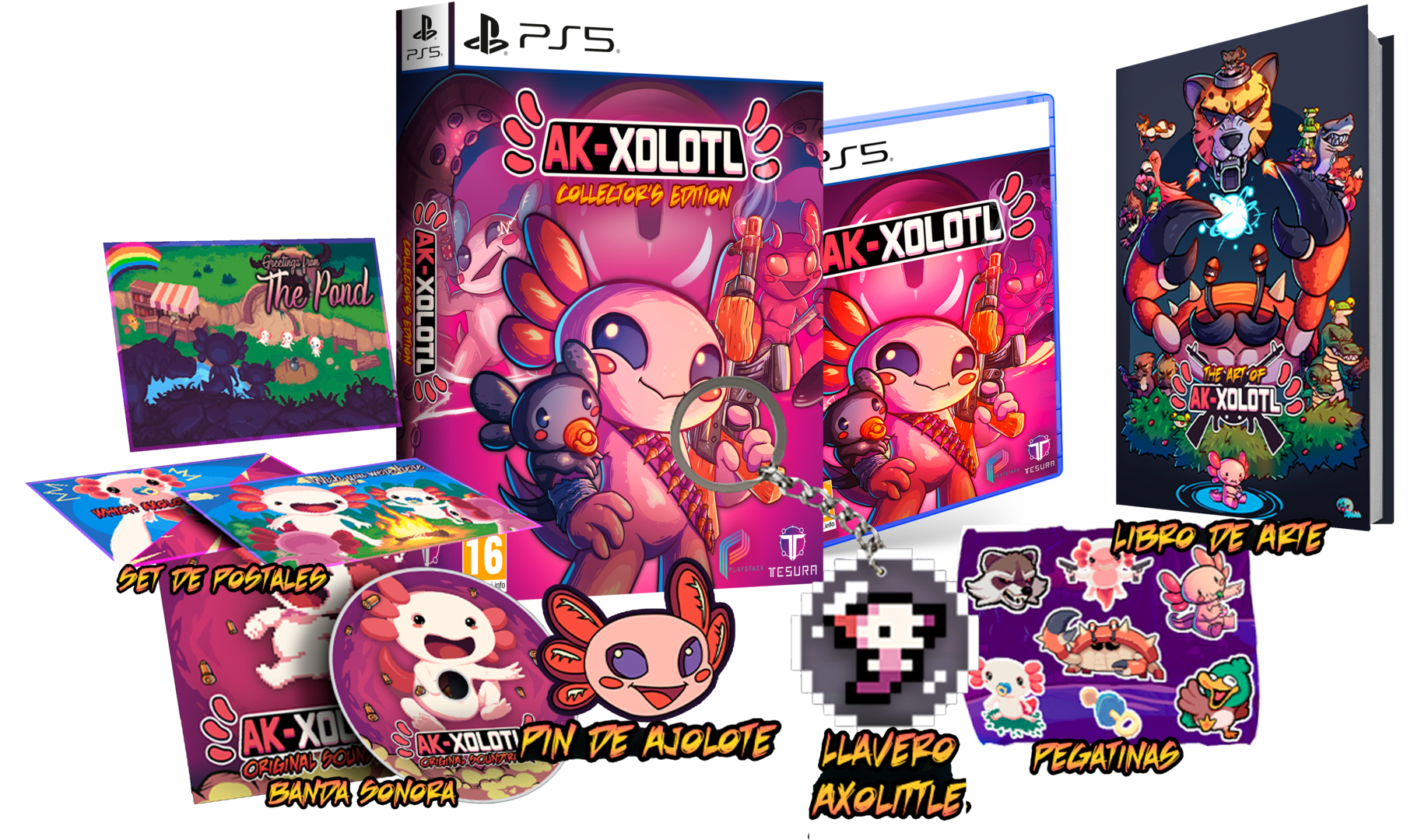 Ak- xolotl edición coleccionista
