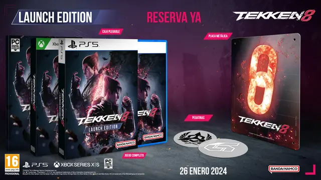 Reservar Tekken 8 Edición de Lanzamiento PS5 Edición Lanzamiento