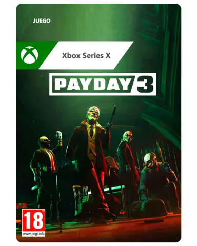 Comprar Payday 3 Xbox Series Estándar - Digital