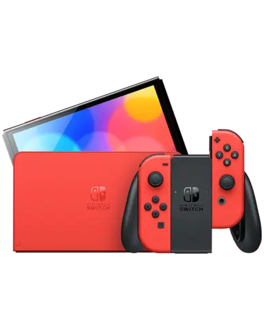 Comprar Nintendo Switch OLED Edición Especial Mario Roja Switch Modelo Mario Roja