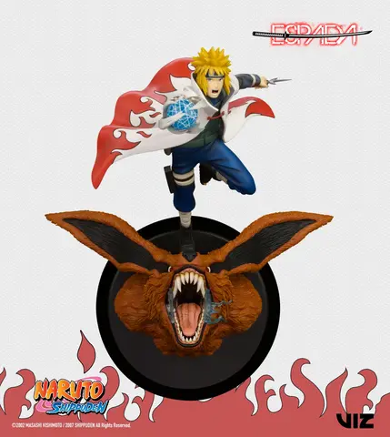Comprar Figura Naruto Shippuden Minato Namikaze Vs Kyubi Breach Figuras de videojuegos Estándar