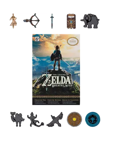 Comprar The Legend of Zelda: Tears of the Kingdom + Pin Coleccionista The Legend of Zelda al Azar Switch Juego + Pin al Azar