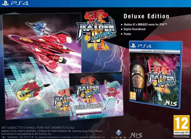 Comprar Raiden IV x Mikado Remix Edición Deluxe PS4 Deluxe