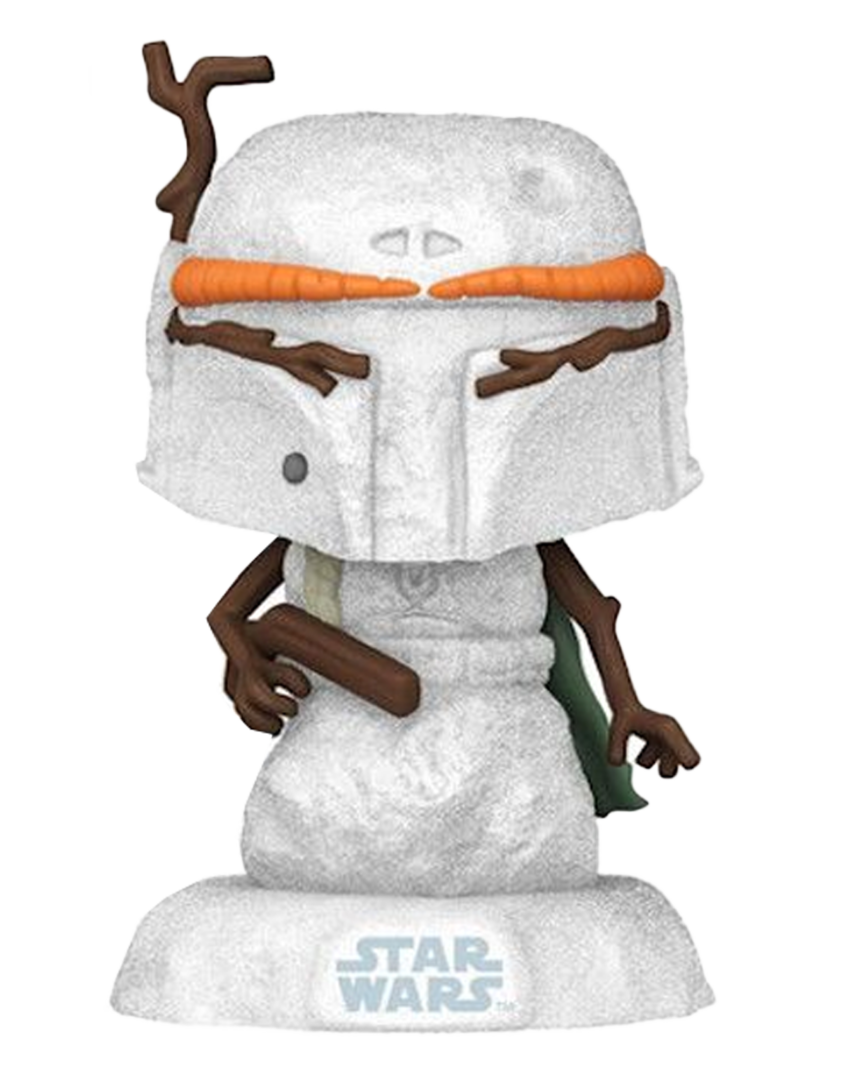 Figura pop! boba fett muñeco de nieve star wars 9cm