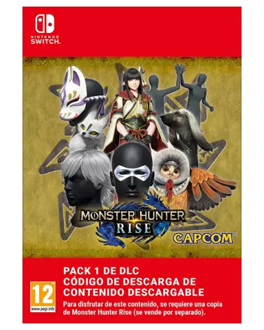 Comprar Monster Hunter Rise DLC Pack 1 Nintendo eShop Switch