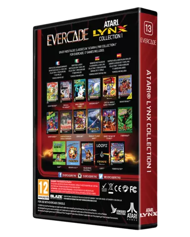 Comprar Cartucho Evercade Atari Lynx Collection 1 Evercade Atari Lynx Collection 1
