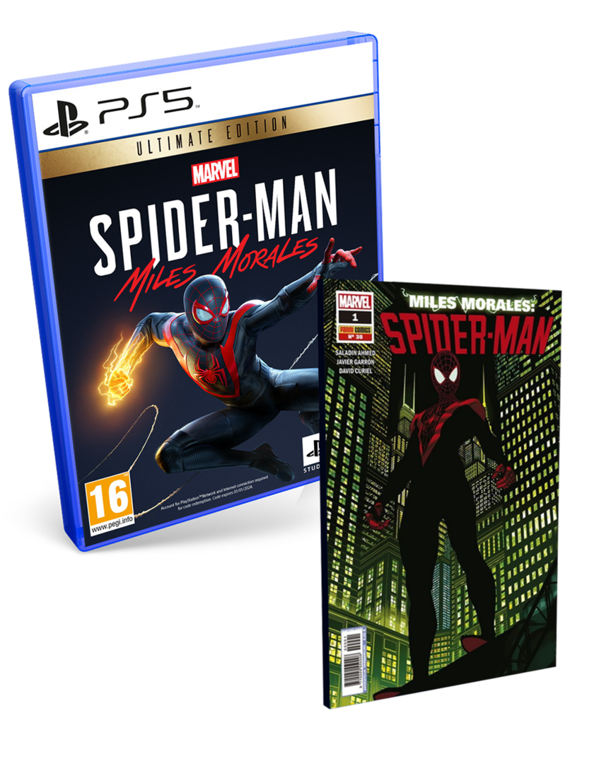 Marvel's Spider-Man: Miles Morales Edición Ultimate + Cómic Miles Morales: Spider-Man Número 1