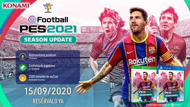 Comprar eFootball Pro Evolution Soccer 2021 - Actualización de Temporada PS4 Estándar