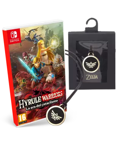 Comprar Hyrule Warriors: La Era del Cataclismo + Colgante The Legend of Zelda Switch Pack Colgante
