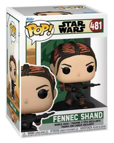 Comprar Figura POP! Fennec Shand Star Wars 9cm Figuras