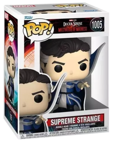 Comprar Figura POP! Marvel Dr. Strange Supremo Dr. Strange en el Multiverso de la Locura Marvel 9 cm Figuras de Videojuegos