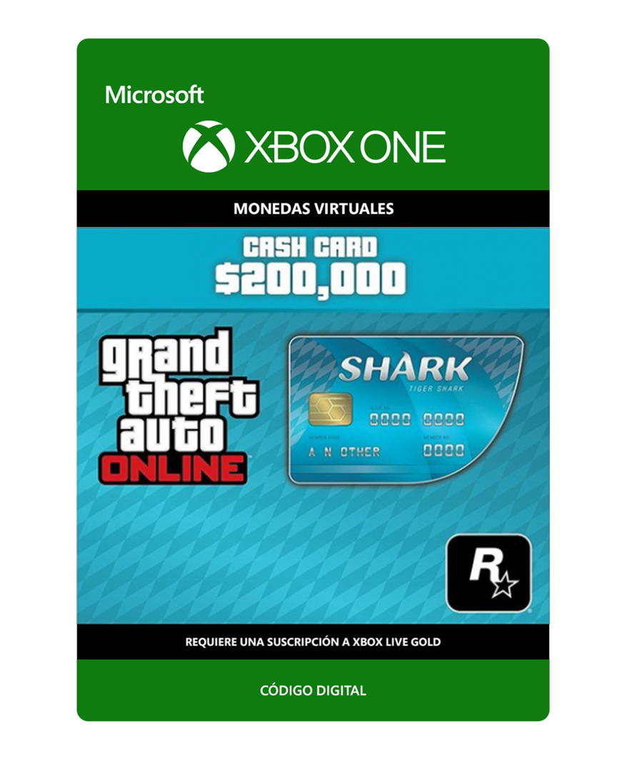 Grand theft auto v: tiger shark cash card