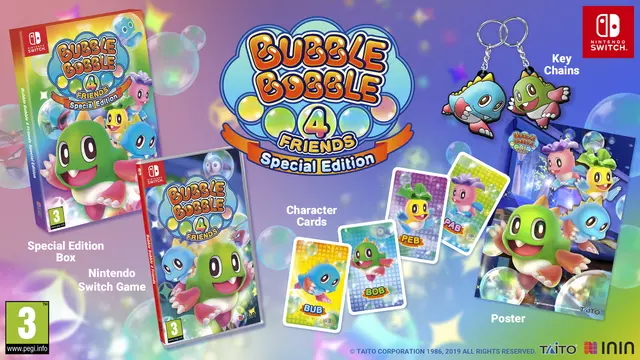 Comprar Bubble Bobble 4 Friends Edición Limitada Switch Limitada