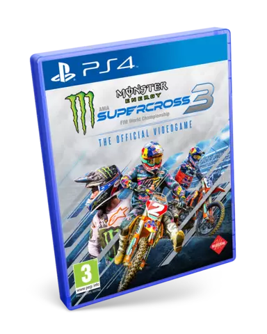 Comprar Monster Energy Supercross: El Videojuego Oficial 3 PS4 Estándar