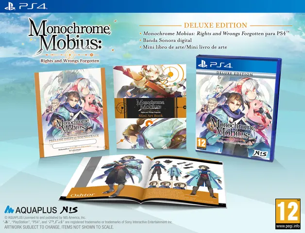 Comprar Monochrome Mobius: Rights and Wrongs Forgotten Edición Deluxe PS4 Deluxe