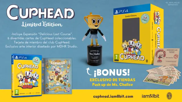 Comprar Cuphead Edición Limitada PS4 Limitada