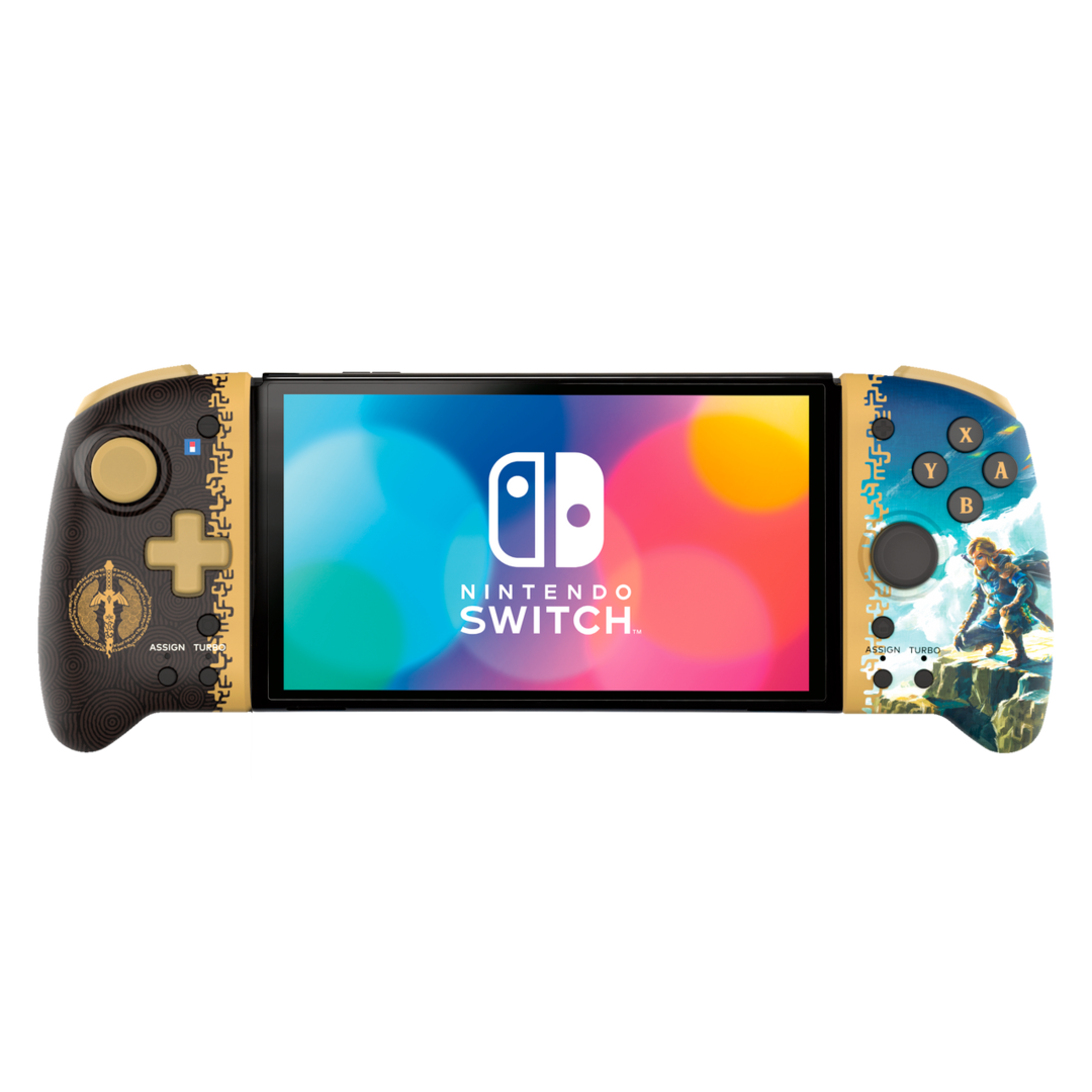 Mando hori split pad pro edición the legend of zelda: tears of the kingdom