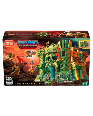 Comprar Castillo Grayskull Masters del Universo Mega Construx 3508 Piezas 