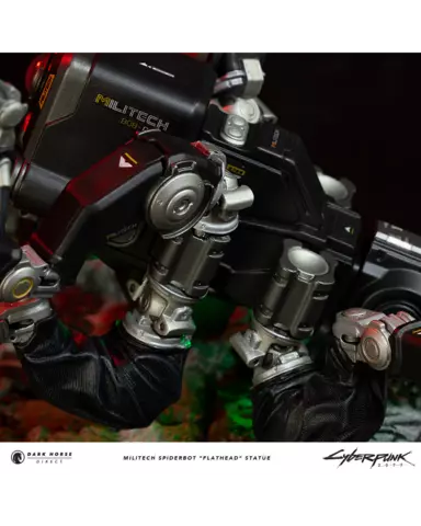 Comprar Estatua Militech Spiderbot “Flathead” Cyberpunk 2077 25 cm Figuras
