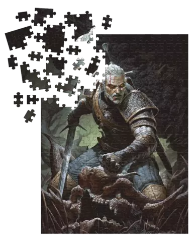 Comprar Puzzle 1000 Piezas Geralt The Witcher III - Puzzles