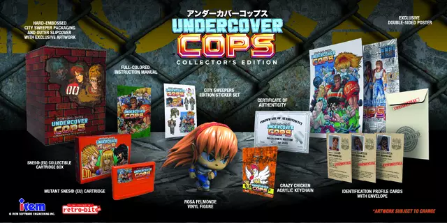 Comprar Undercover Cops Edición Coleccionista Nintendo SNES Coleccionista