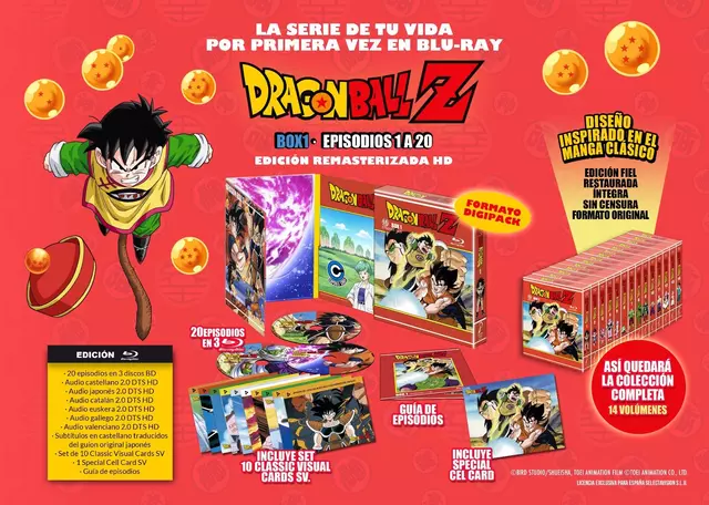 Comprar Dragon Ball Z Box 1 - Episodios 1 a 20 Edición Blu-ray Estándar Blu-ray