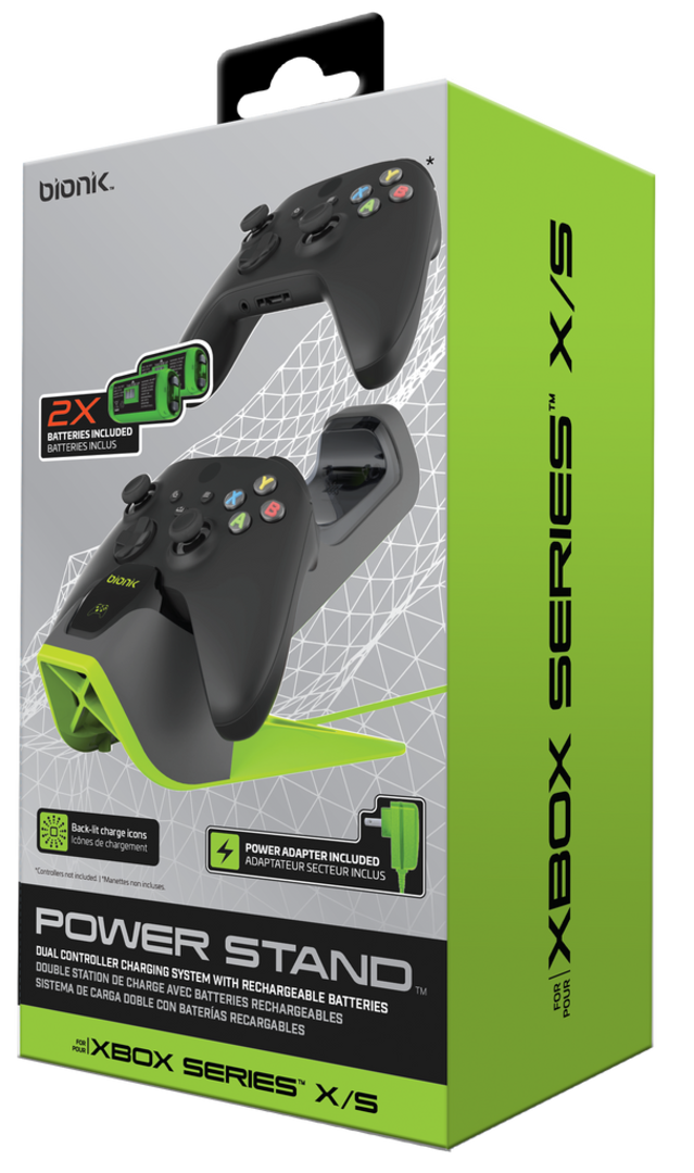 Stand para mandos dual power para xbox series