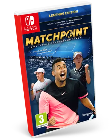 Comprar Matchpoint: Tennis Championships Edición Legends Switch Estándar