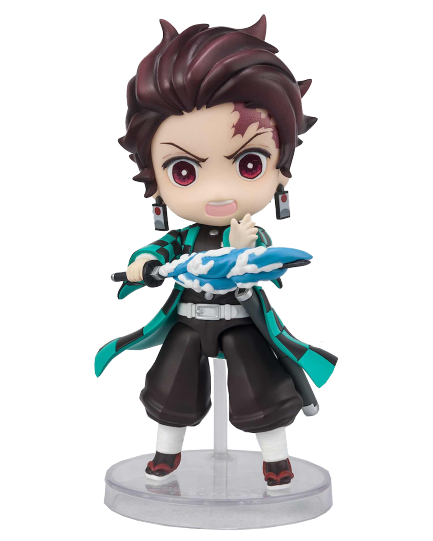 Figura tanjiro kamado water breathing 9cm kimetsu no yaiba