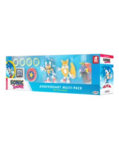 Comprar Pack 5 Figuras Sonic The Hedgehog 30º Aniversario 6 cm Figuras de Videojuegos