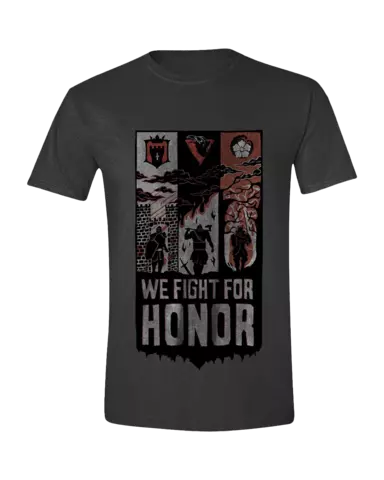 Comprar Camiseta We Fight For Honor Gris Antracita Talla M Talla M Unisex