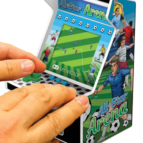 Comprar Consola Micro Player My Arcade All-Star Arena 307 juegos 17cm 