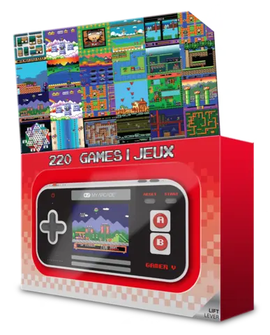 Comprar Consola Retro My Arcade Gamer V Portable Classic Negra/Gris/Roja 220 Games 