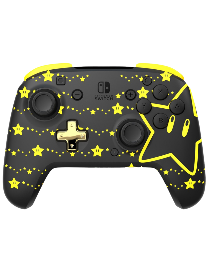 Rematch wireless controller glow mario stars