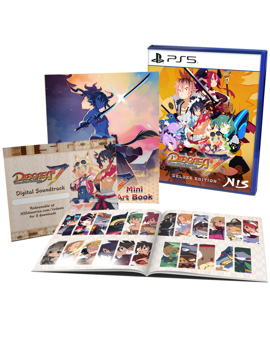 Disgaea 7: vows of the virtueless edición deluxe