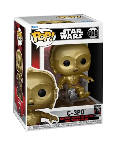Reservar Figura POP! C3PO Star Wars 40 Aniversario 9cm Figura