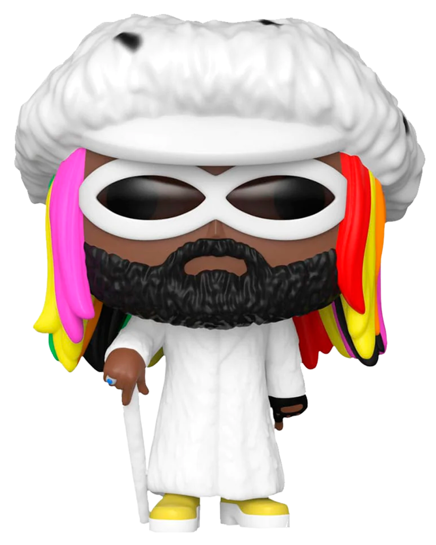 Figura POP! George Clinton Colección Rocks 9 cm