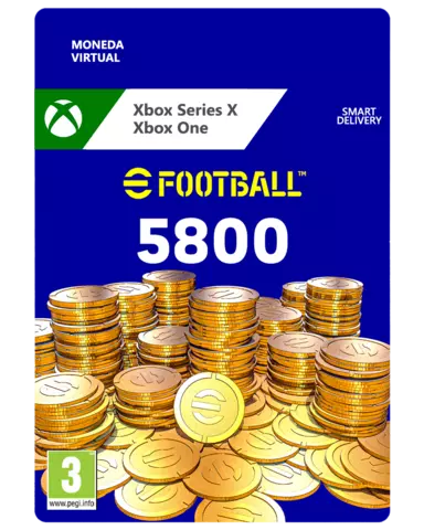Comprar eFootball 2022 5800 coins Xbox Series Xbox Live