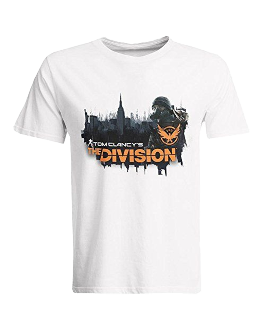 Camiseta blanca toxic city the division talla m
