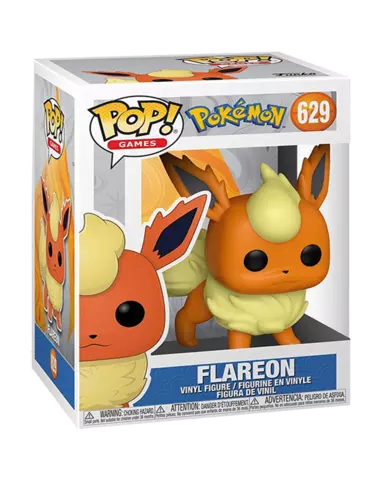 Comprar Figura POP! Flareon Pokémon 9cm Figuras de Videojuegos
