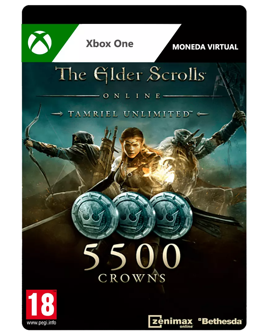Mensajero Remo hada Comprar The Elder Scrolls Online 3000 Crowns Edición Tamriel Unlimited - Xbox  One, 3000 Monedas | xtralife