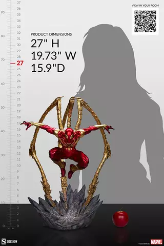 Comprar Estatua Iron Spider Marvel Edición Premium 68 cm Figuras