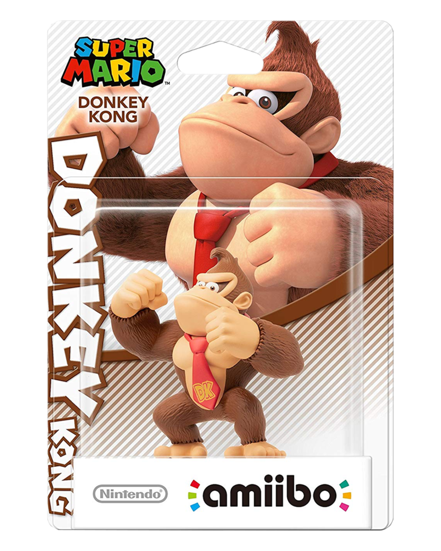 Figura amiibo donkey kong (serie super mario)