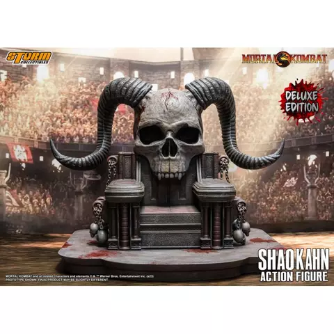 Comprar Estatua Shao Kahn Mortal Kombat Edición Deluxe 18 cm Figuras de Videojuegos